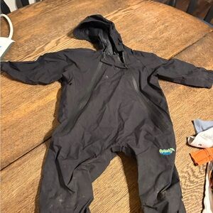Splash Kids Black Raincoat